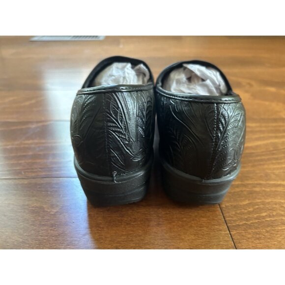 Easy Street Women's Origin, Black Tool Floral Design NEW 9.5 M Slip On - Picture 6 of 7